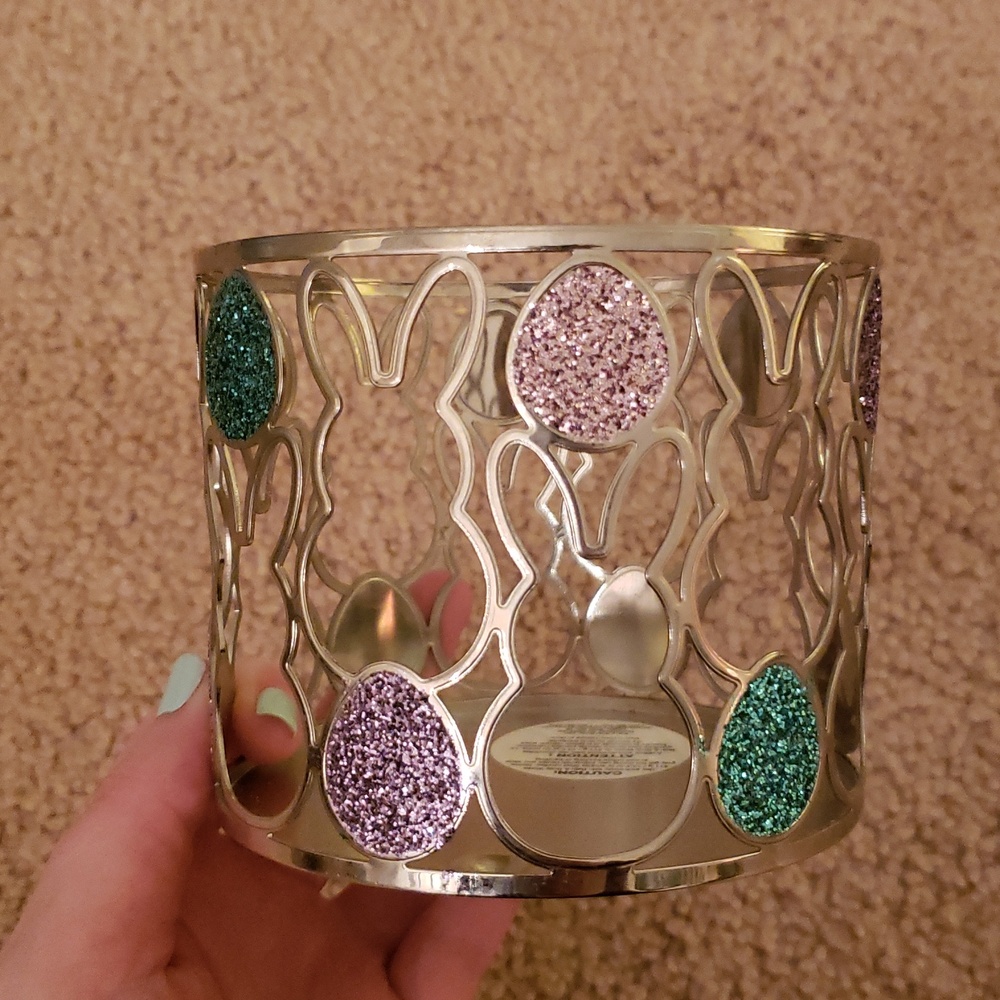 Bunny & Easter Egg Candle Holder
